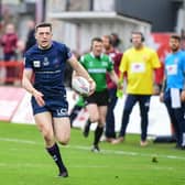 Jake Wardle made his competitive debut for Wigan in the game against Hull KR