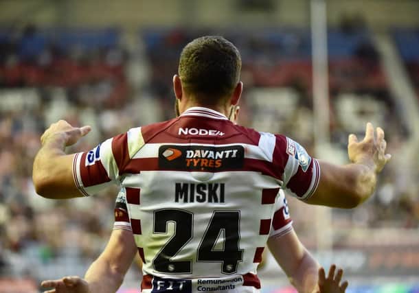Abbas Miski scored four tries in the victory over Toulouse