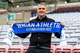 Ryan Lowe is presented to the media as the new Latics head coach