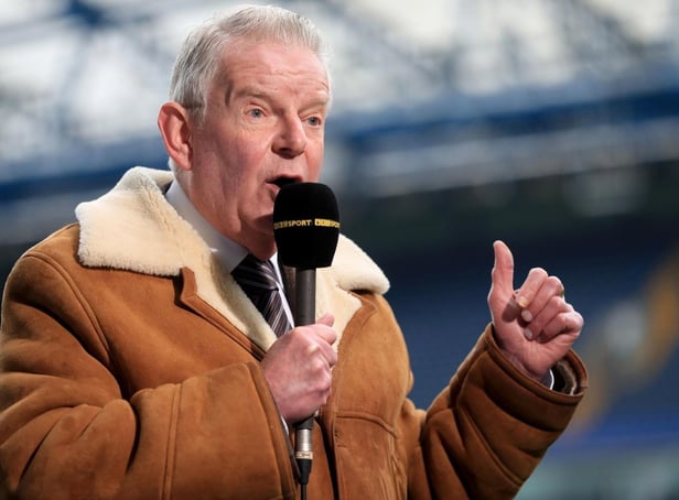 <p>John Motson. </p>
