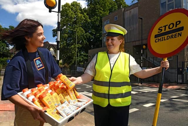 Aldi is giving FREE Lacura sun cream to outdoor workers.