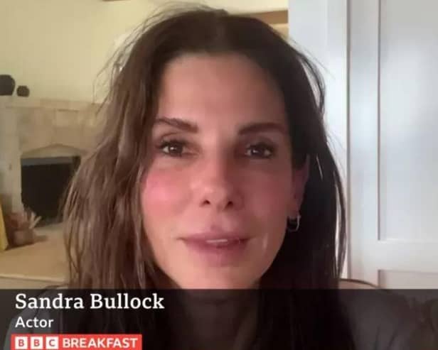 In a video to Laura days before her death actress Sandra Bullock (pictured) called told the 23-year-old what an extraordinary life she had lived