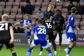 Callum McManaman stunned Peterborough with this strike last month