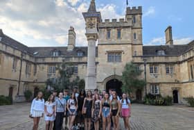 Students on Winstanley College's Oxbridge Programme visit Cambridge University