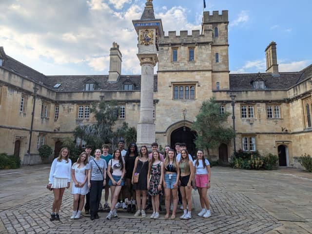 Students on Winstanley College's Oxbridge Programme visit Cambridge University