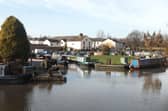 The early morning rescue took place on the canal near to Crooke Marina