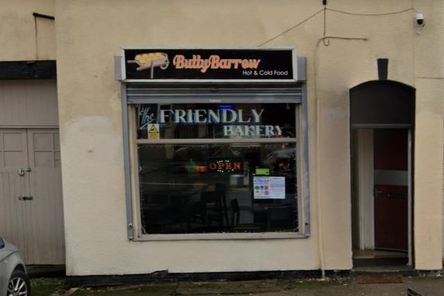 ButtyBarrow Friendly Bakery on Ince Green Lane, Ince, has a 5 out of 5 rating