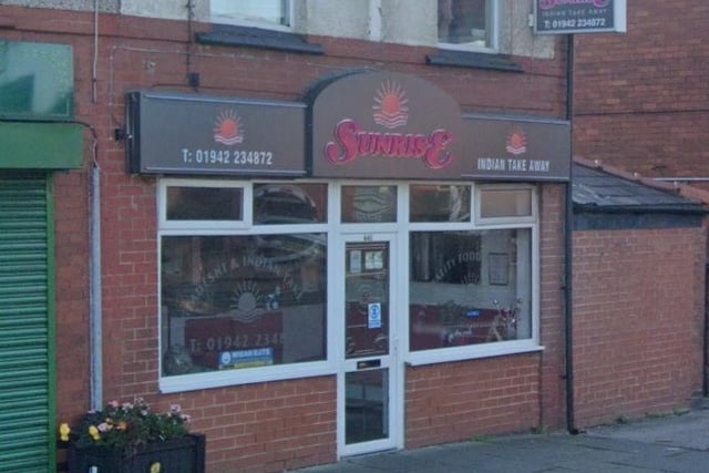 Sunrise (Omega Catering Ltd) on Gidlow Lane was last inspected on December 13, 2021, when it received a one-star rating