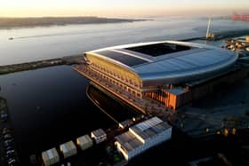 Everton's new stadium at Bramley Moore Dock in Liverpool