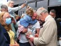 Photo Neil Cross;  Prince of Wales visit to Morecambe Winter Gardens