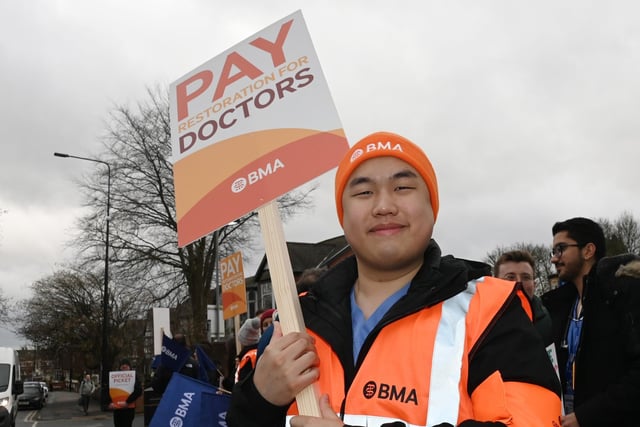 Junior doctors are calling for their pay to be restored to 2008 levels
