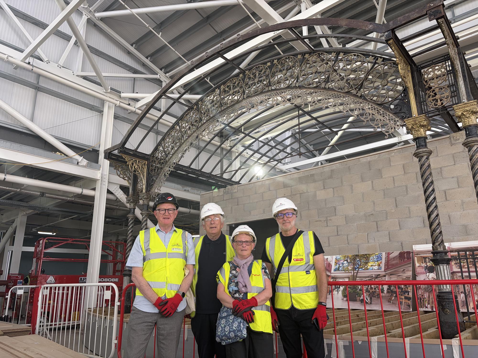 Feature of Wigan’s original Market Hall takes pride of place at Fettlers