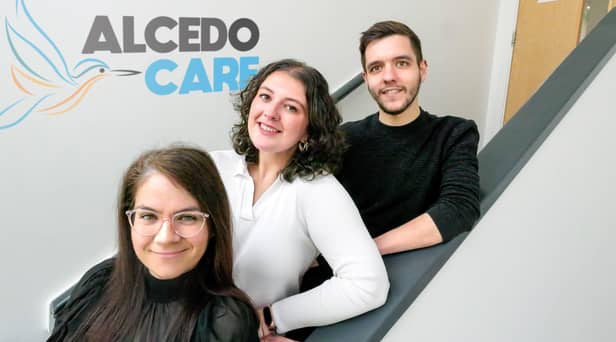 Left to right: Maria Dobreva, Francesca Wellman and Jordan Panayi.