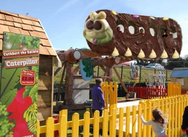 The ultimate attraction - ride it and eat it!