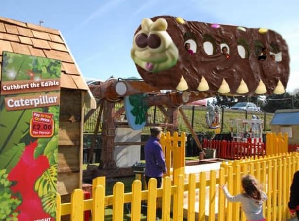 The ultimate attraction - ride it and eat it!