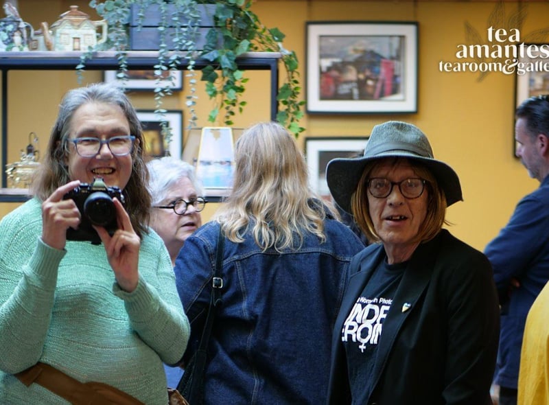 Dawn Mander is co-curator of HIVEArts, along with Kate Yates (Pictured). Dawn's solo photography exhibition runs at Tea Amantes until September 5.