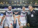 Shaun Wane (right) with Chris Hill and Victor Radley