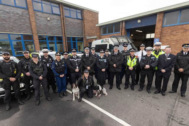 The tactical aid unit is now based at Leigh police station