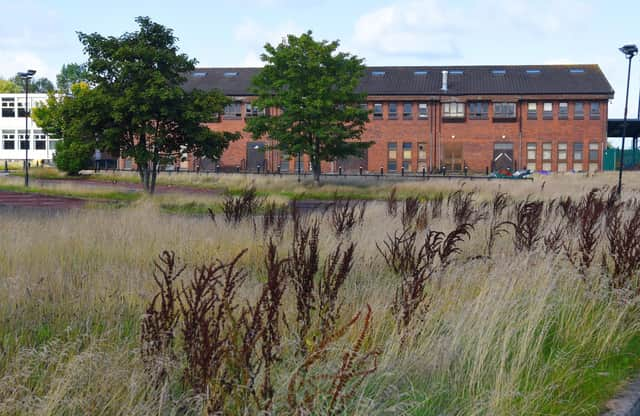 Covering a large acreage, the former Pemberton High School, later renamed Kingsdown High and Pembec before becoming Central Park, now stands forlorn and overgrown after the Wigan Warriors-backed educational facilities moved down to Robin Park. It has not been immune to vandalism, the paintwork is beginning to peel badly and it is unclear what the future holds for the site.