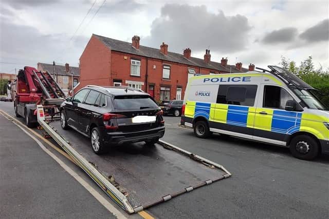 Police allegedly found drugs in the car