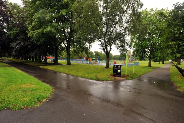Alexandra Park, Newtown, Wigan, which has been awarded a Green Flag.