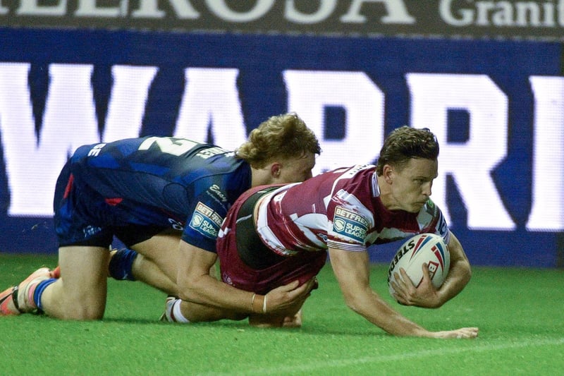 Jai Field scored a hat-trick in Wigan's previous outing.