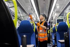 The massive operation to clean Northern's trains every year n- which includes 32,759 microfibre cloths