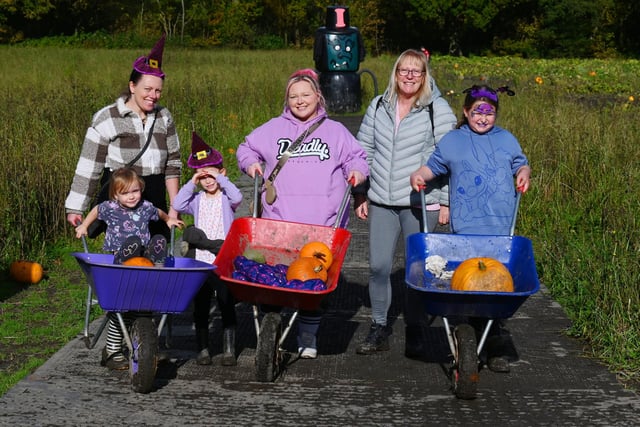 Family fun at the Winstanley Park Pumpkin Patch.