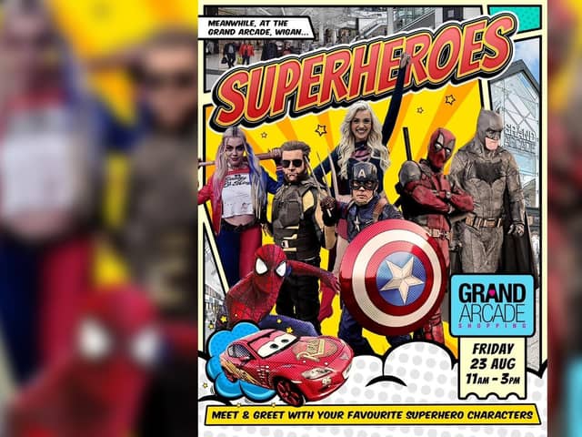Superheroes are coming to the Grand Arcade