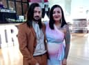 Alex and his partner Leanne