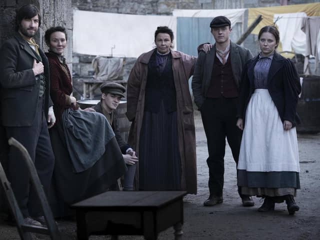 The cast of The Hardacres, Channel 5's new family saga set in 1890s Yorkshire (Picture: Channel 5)