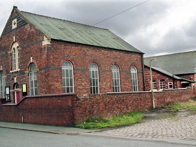 Hope Street Methodist Church, Springview, which was threatened with closure in March 1999. The chapel was built in the 1870s.