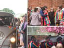 Friends and family gathered for Rachel Jackson's funeral at Lytham Cemetery and Crematorium.