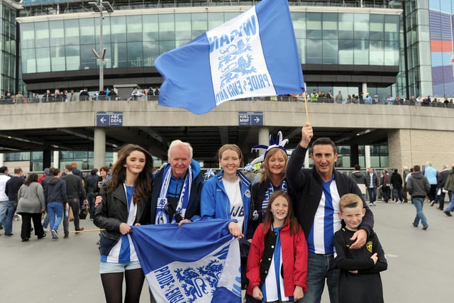 FA Cup Final, Manchester City v Wigan Athletic:  The Heap family