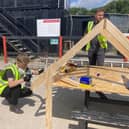 Pupils take part in Northstone's Construction Crew Week