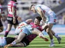 John Bateman suffered a broken rib in the game against St Helens