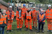 The Hindley garden volunteers