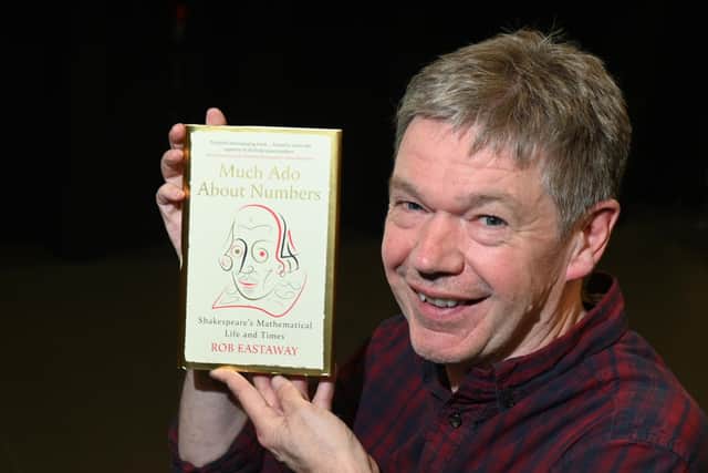 Author Rob Eastaway visited Year Nine and Year Ten pupils at Dean Trust Wigan, to present ideas in his book Much Ado About Numbers combining Shakespeare and maths, as part of events for National Numeracy Day.