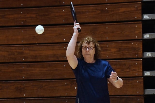 Pickleball sessions, held at Robin Park leisure centre, Wigan.