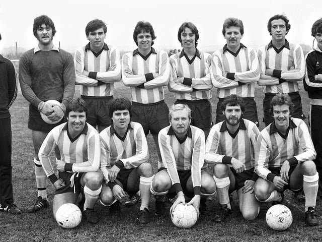The Wigan Amateur League team in 1979.