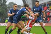 Joe Shorrocks was sent off against Hull KR