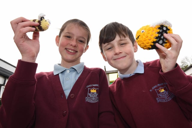 Pupils have created bee-themed arts and crafts to sell on World Bee Day, raising funds for local charity Ormskirk Beekeepers Association.