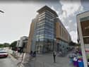 Morecambe Travelodge where a YouTube filmed himself lift surfing. Photo: Google Street View.