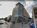 Morecambe Travelodge where a YouTube filmed himself lift surfing. Photo: Google Street View.