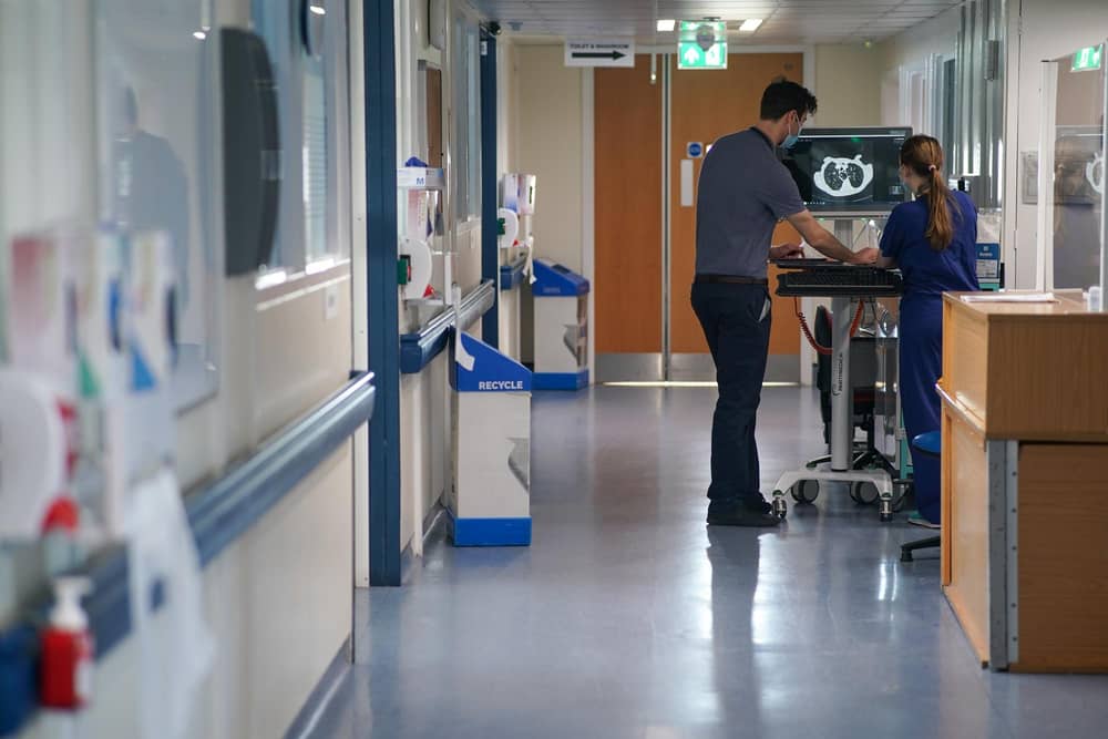 Tens of thousands of patients were waiting for routine treatment