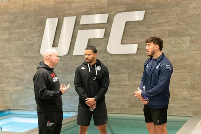 Kruise Leeming and Matty Ashton visited the UFC performance institute in Las Vegas