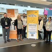 Wigan Council representatives host an event for residents as part of the authority's cost of living campaign