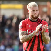 Stephen Humphrys thanks to travelling Latics fans at Bristol Rovers