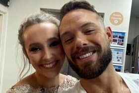 John Whaite's selfie with Rose Ayling-Ellis after the Strictly final
