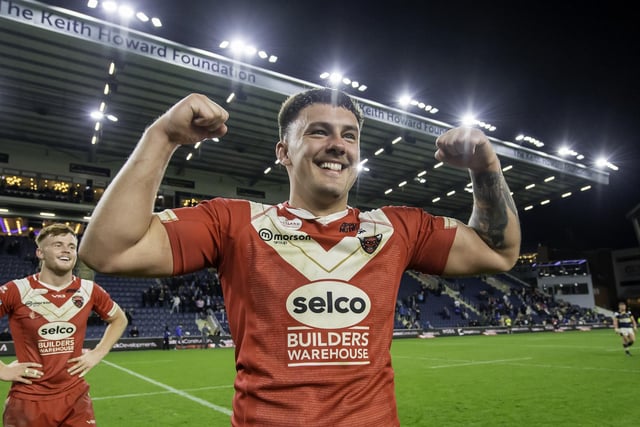 Oliver Partington joined Salford Red Devils during the off-season.
The 24-year-old has played seven games so far this year, and has impressed fans at the AJ Bell Stadium.